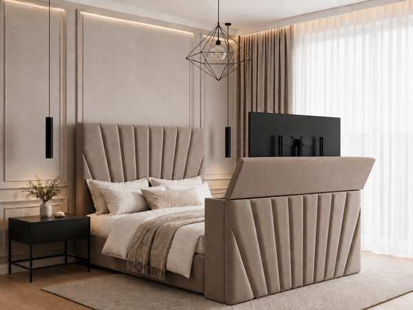 Rays TV Bed Space-Saving Side or End Lift Storage