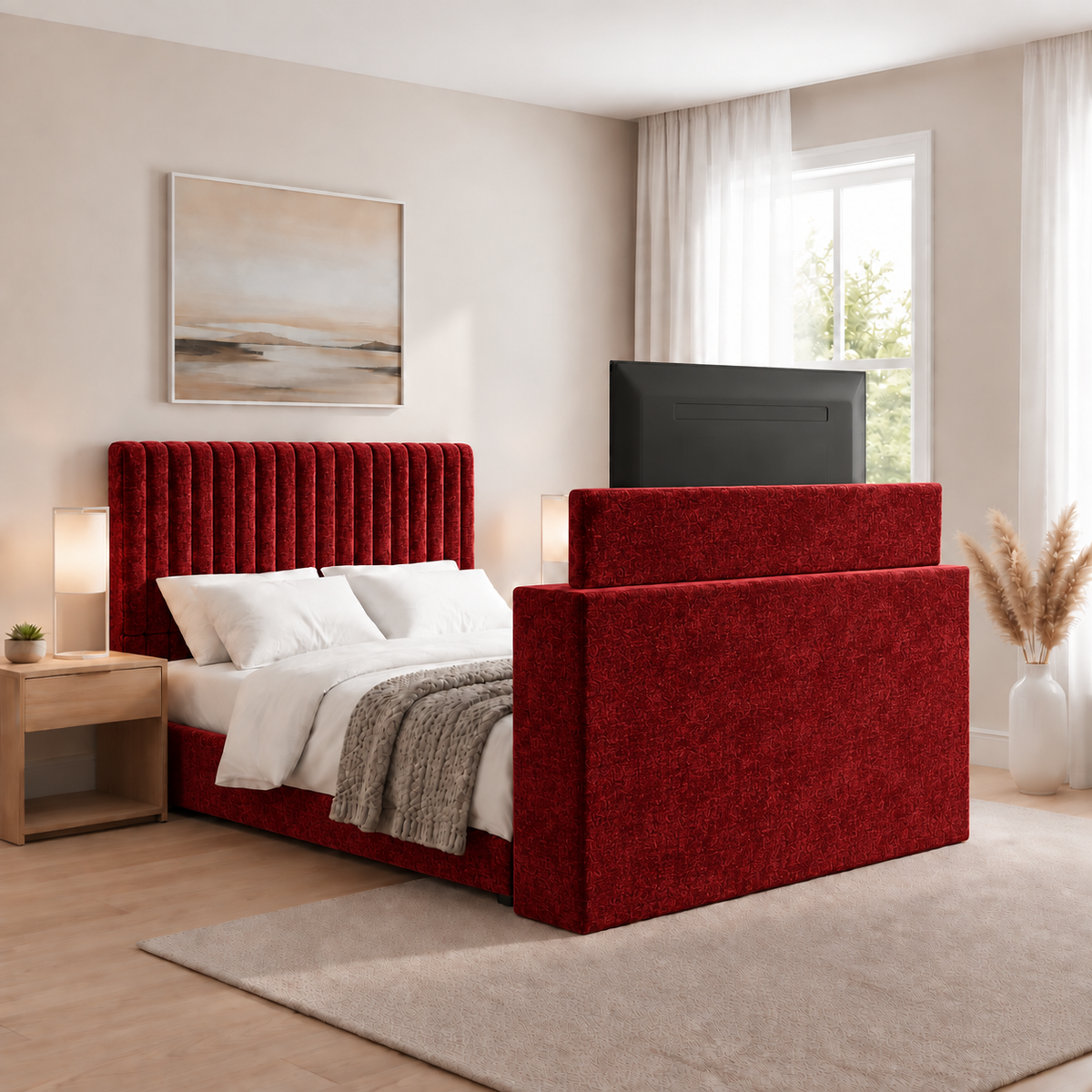 Red Chenille