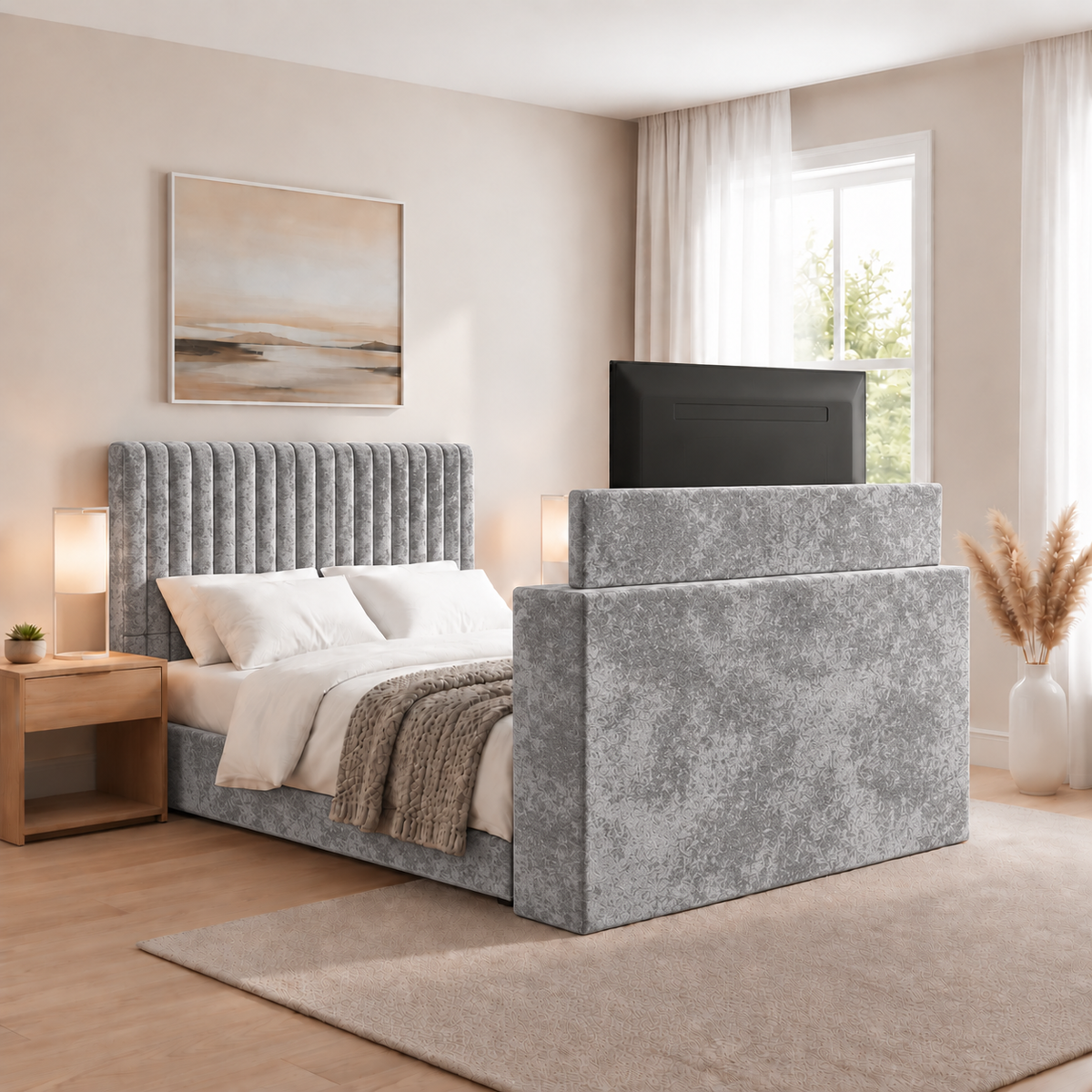 Silver Chenille